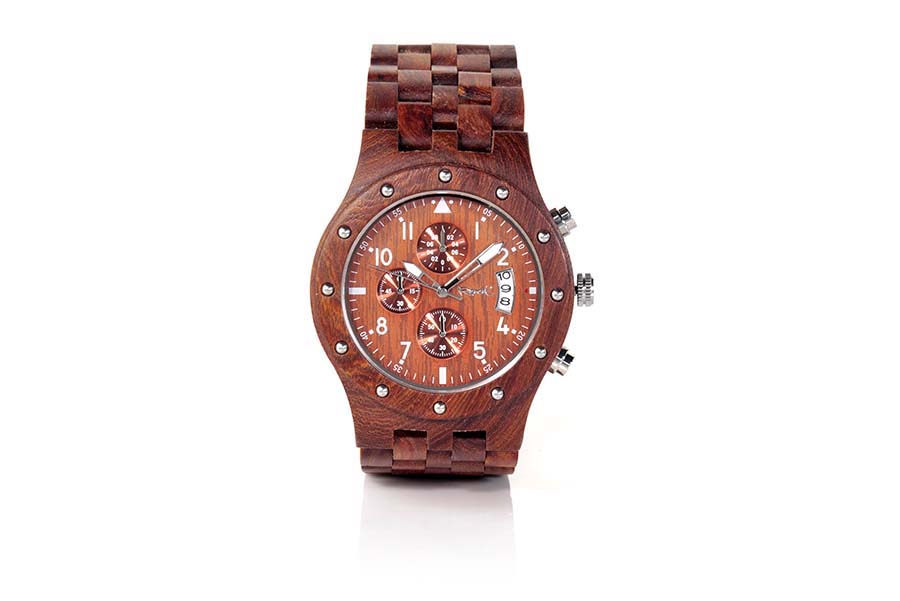 Eco Watch made of Sandal CHRONO SUNRISE...  for Wholesale & Retail | Root® Watches 